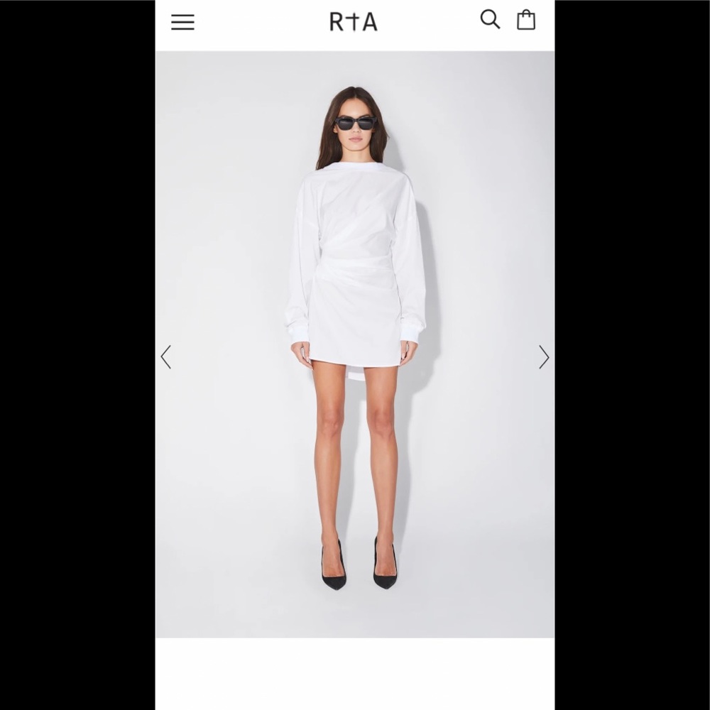 RtA SHAUNA DRESS | WHITE
